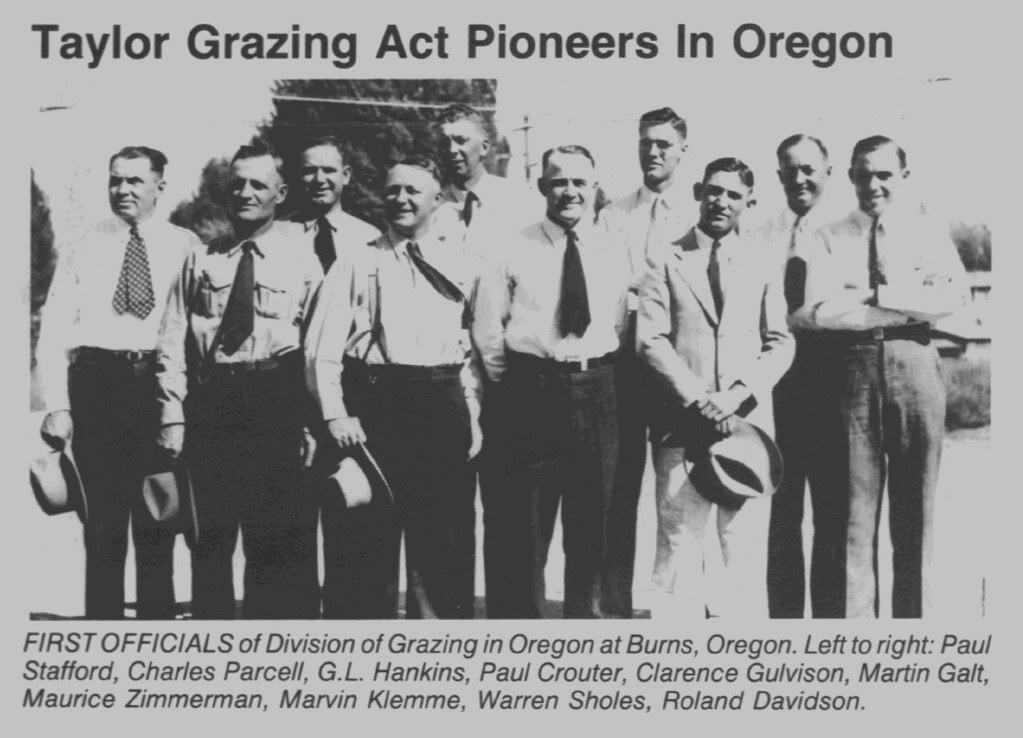 Taylor Grazing Act Pioneers
